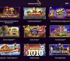 Slots online da 1010 com jackpots progressivos